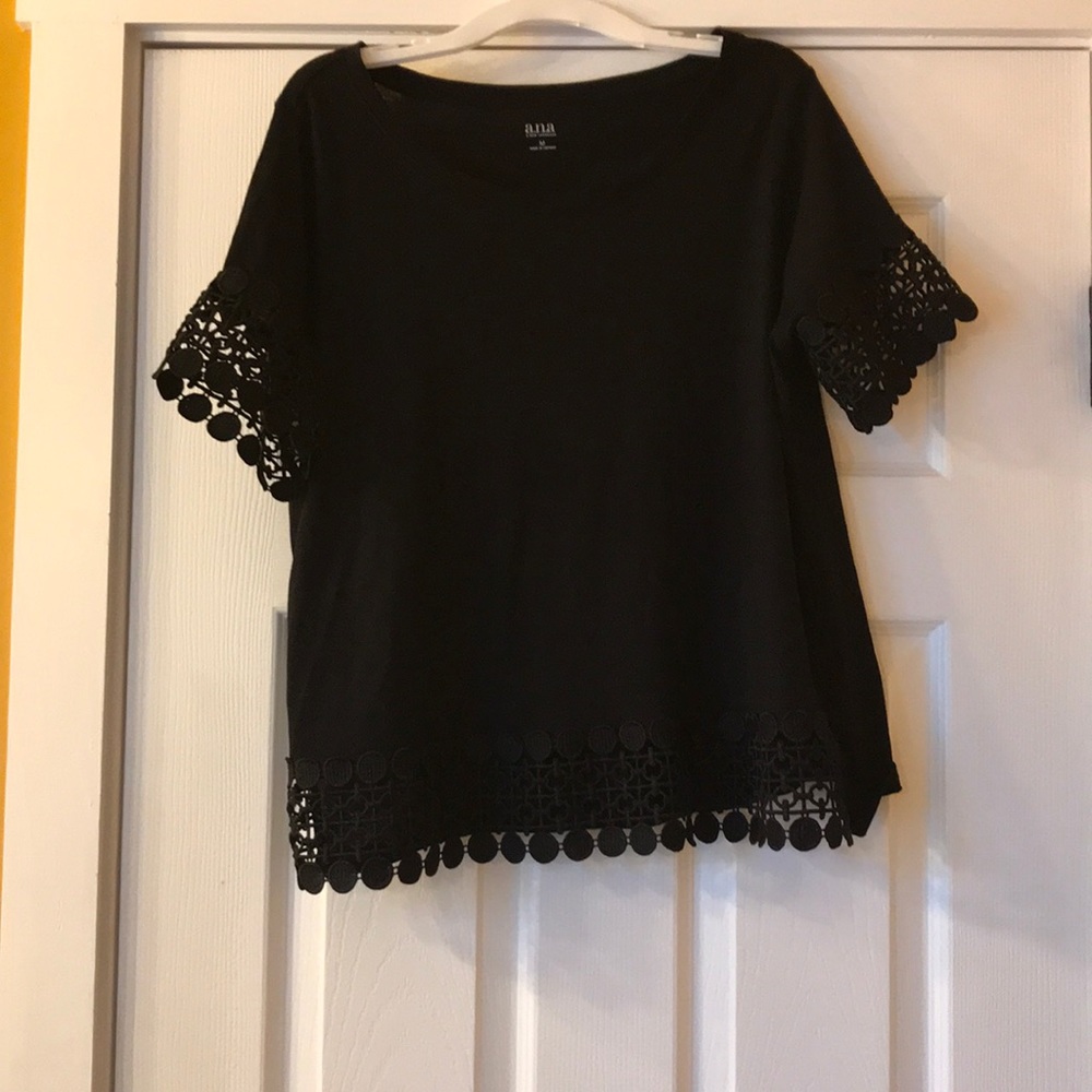 Ana black dress t-shirt